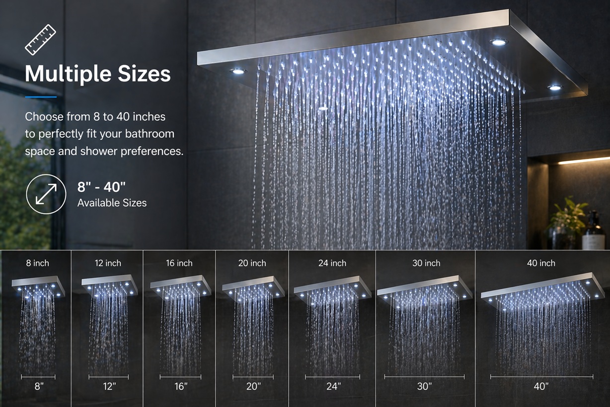 Shower Sizes
